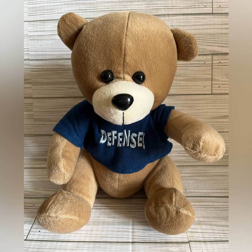 Vintage Teddy Bear Stuffed Animal Sports Bear Plush by Sugarloaf Creations